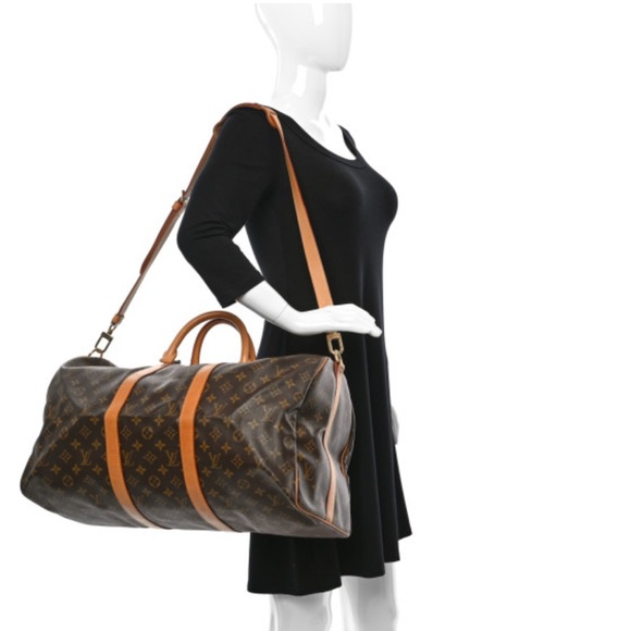 💎✨Authentic✨💎 Louis Vuitton Monogram Keep All 50 Travel Bag - Picture 3 of 11